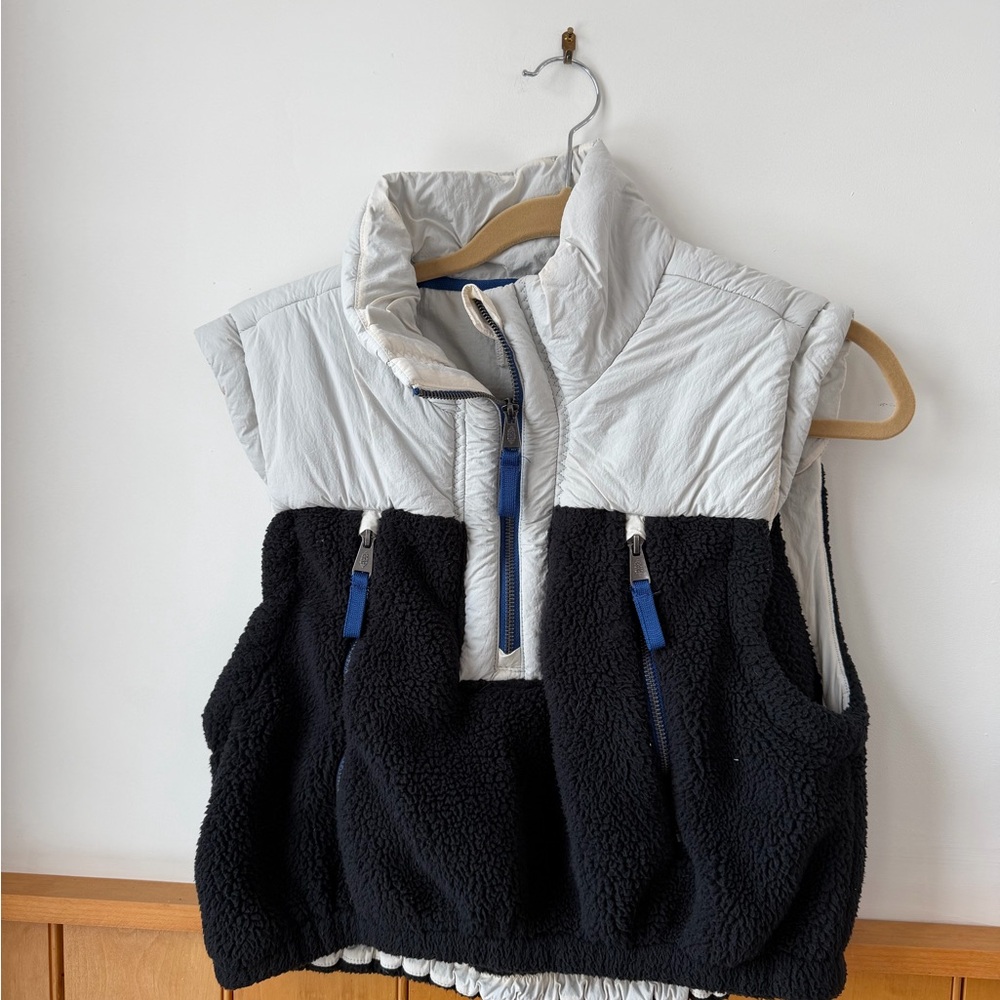 FP Movement by Free People Black and White Vest